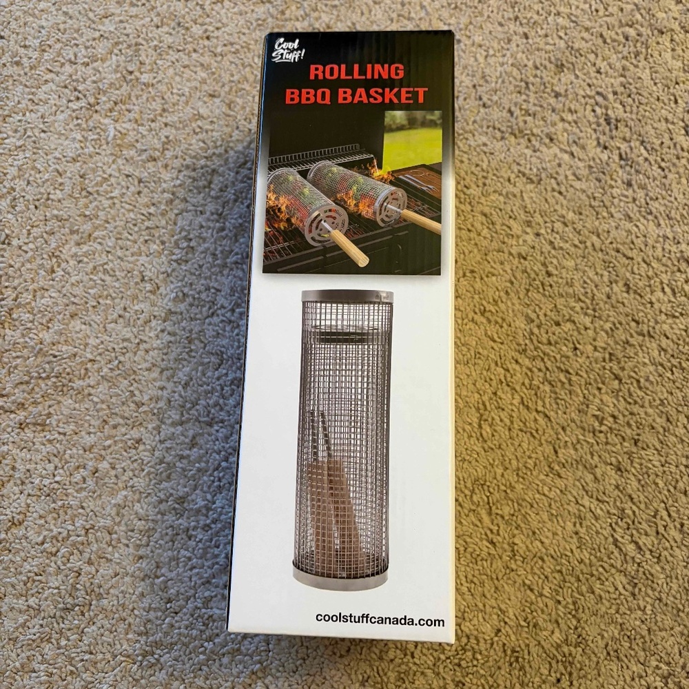 Rolling BBQ Basket